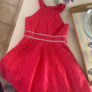 Girls Emily West lace dress size 8